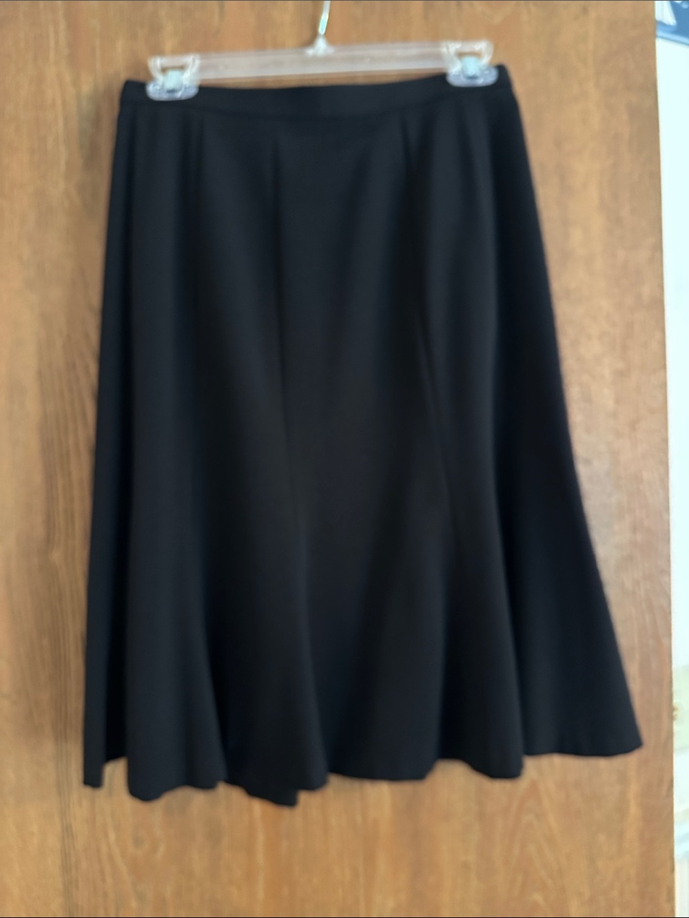 Focus 2000 Black A-Line Flared Skirt